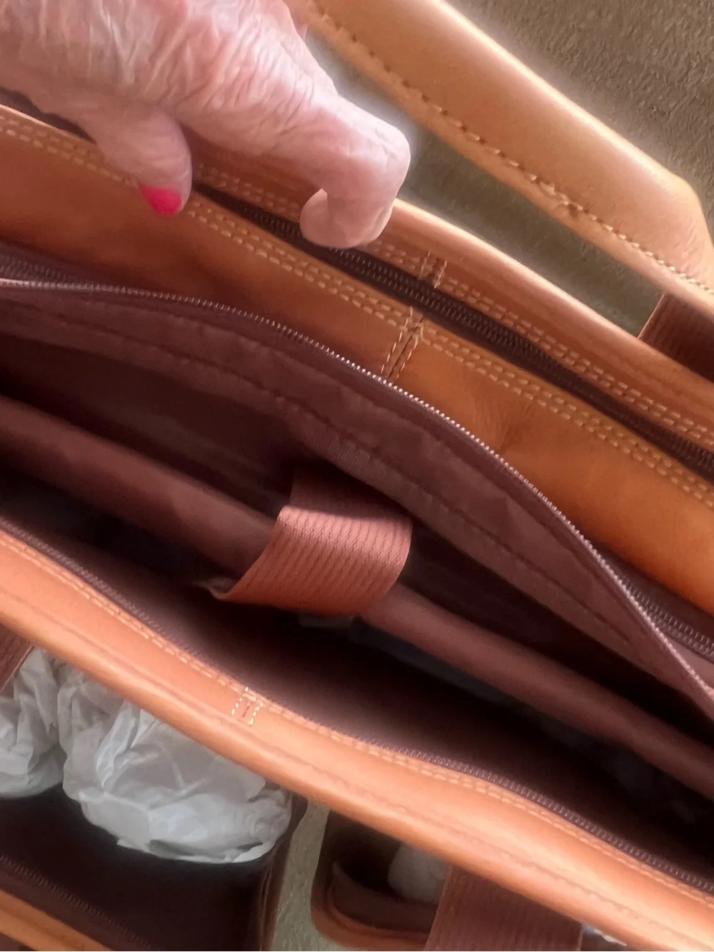 Wilson’s Leather Newport Vaquera Executive Computer Briefcase